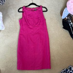 Taylor size 10 magenta dress
